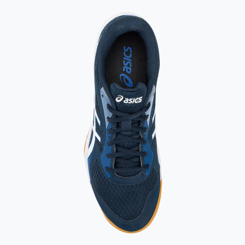 Мъжки обувки за скуош ASICS Upcourt 5 френско синьо/бяло 7