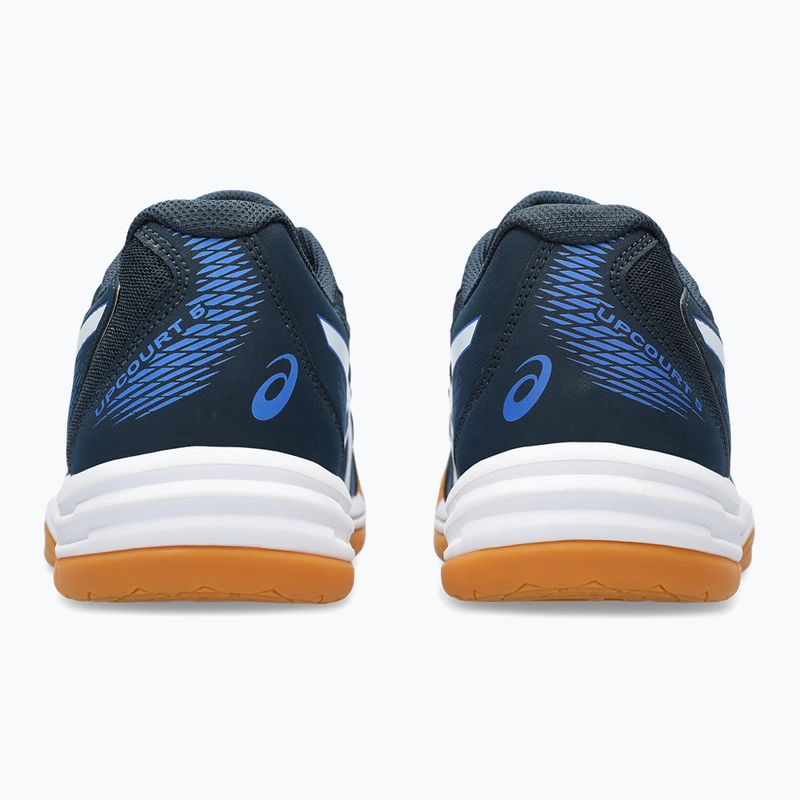 Мъжки обувки за скуош ASICS Upcourt 5 френско синьо/бяло 8