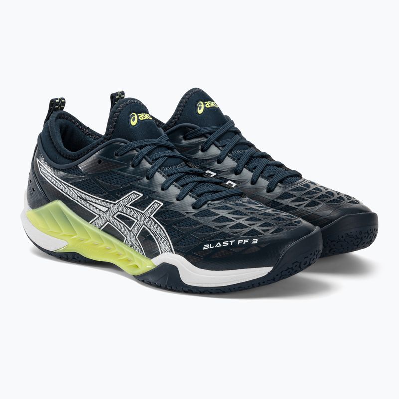 ASICS мъжки обувки за хандбал Blast FF 3 френско синьо/бяло 4