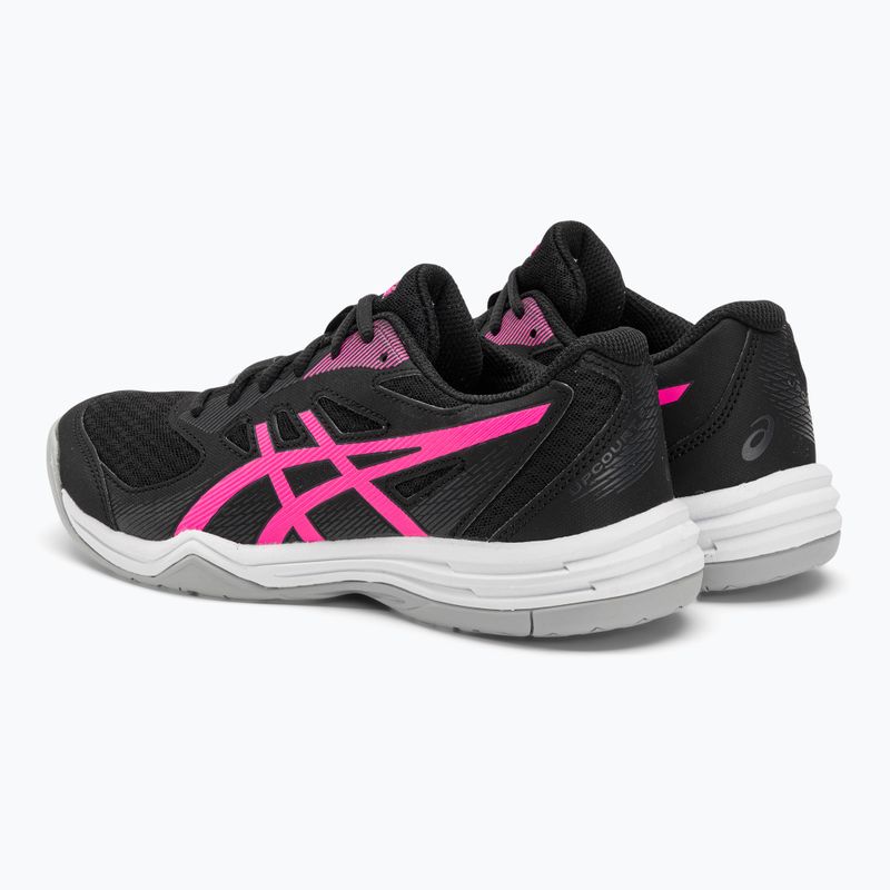 Дамски обувки за скуош ASICS Upcourt 5 black / hot pink 3