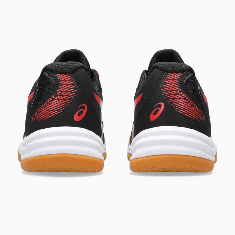 Мъжки обувки за скуош на ASICS Upcourt 5 black / classic red 8