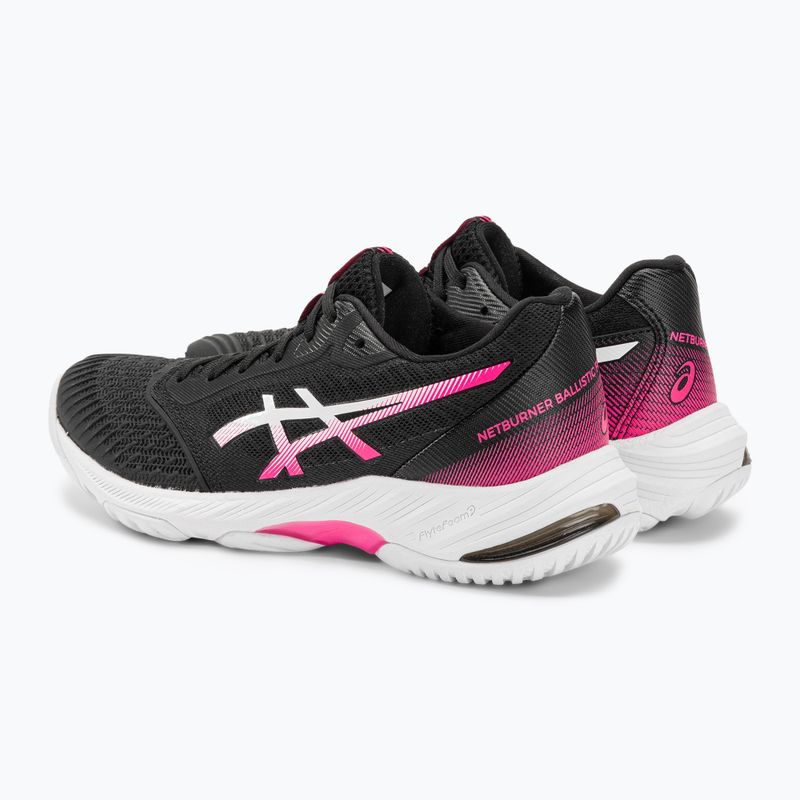 Дамски волейболни обувки ASICS Netburner Ballistic FF 3 black / hot pink 4