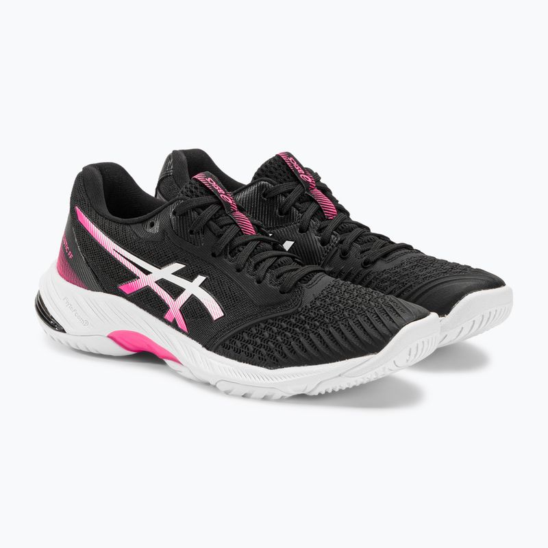 Дамски волейболни обувки ASICS Netburner Ballistic FF 3 black / hot pink 5
