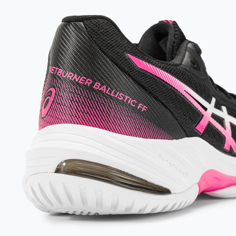 Дамски волейболни обувки ASICS Netburner Ballistic FF 3 black / hot pink 11
