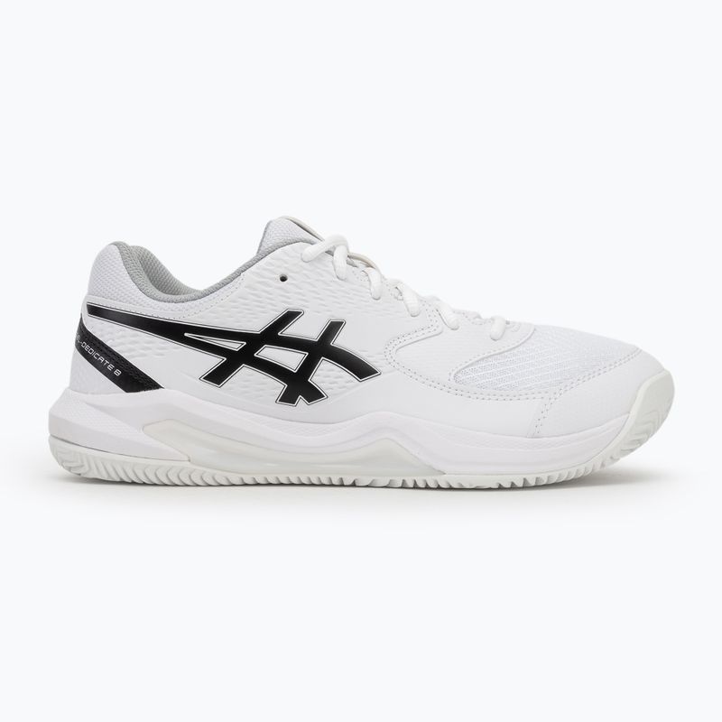 ASICS мъжки обувки за тенис Gel-Dedicate 8 Clay white/black 2