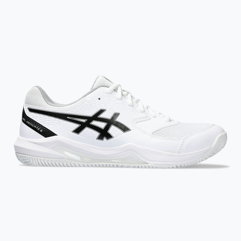 ASICS мъжки обувки за тенис Gel-Dedicate 8 Clay white/black