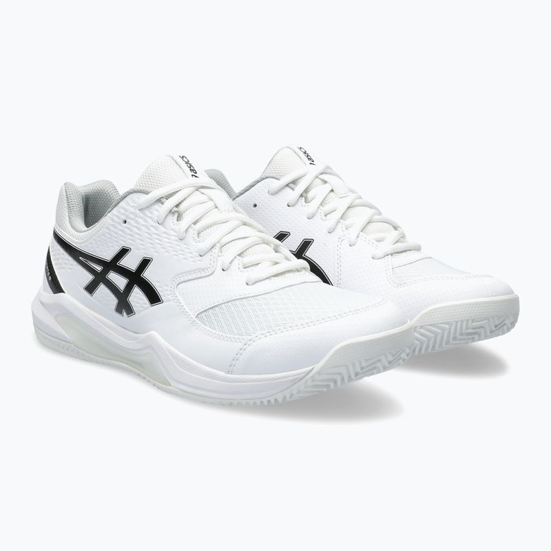 ASICS мъжки обувки за тенис Gel-Dedicate 8 Clay white/black 3