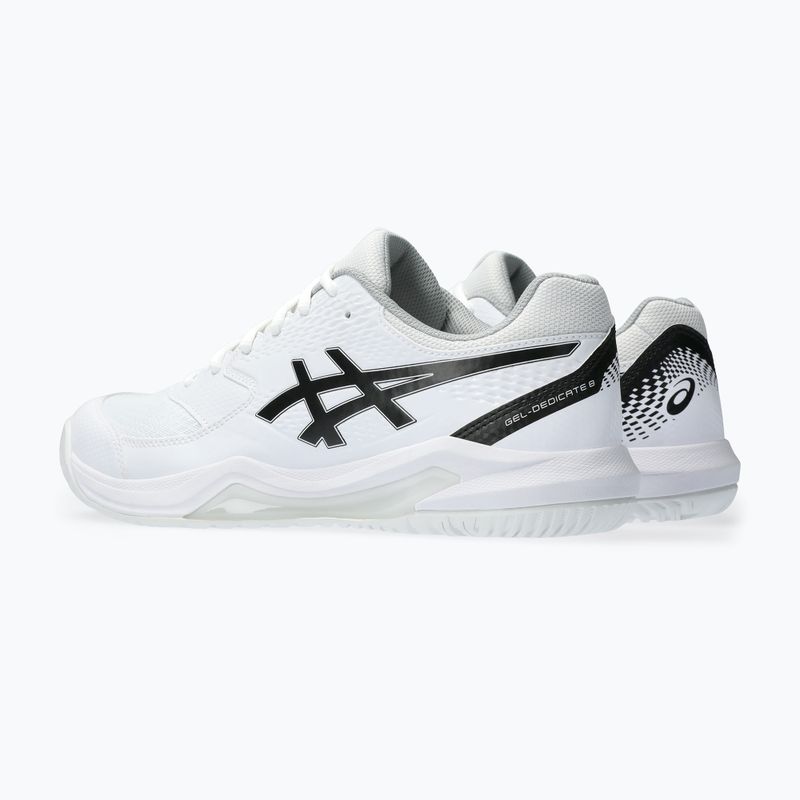 Мъжки тенис обувки ASICS Gel-Dedicate 8 white/black 11