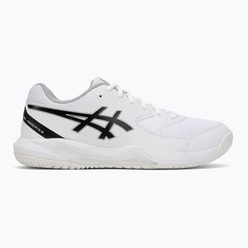 Мъжки тенис обувки ASICS Gel-Dedicate 8 white/black 2