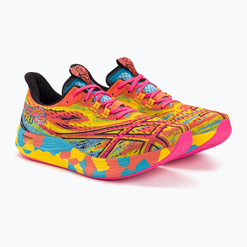 Мъжки обувки за бягане ASICS Noosa Tri 15 aquarium/vibrant yellow 4