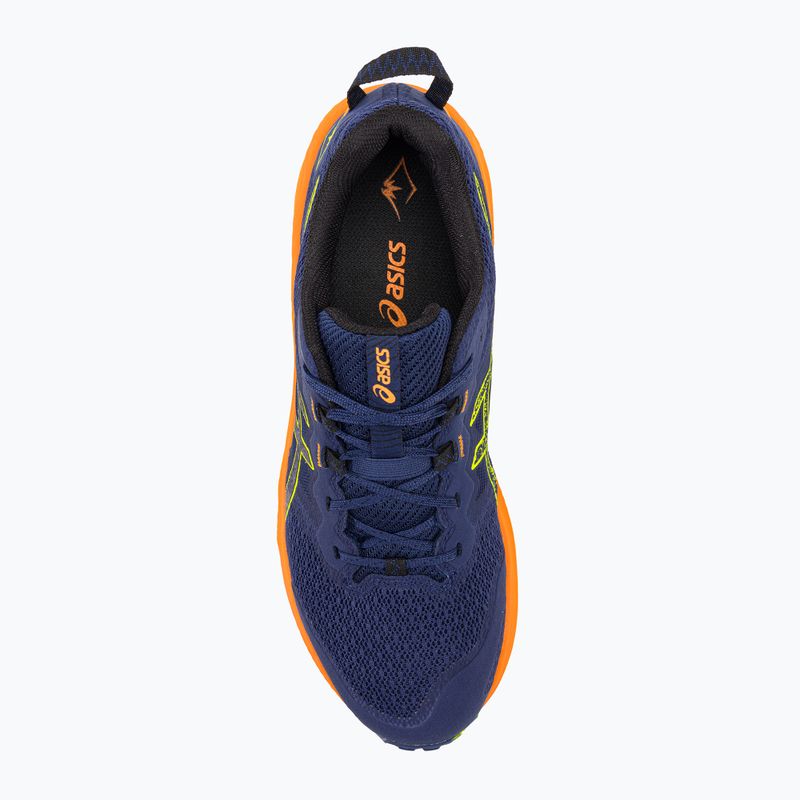 ASICS Trabuco Terra 2 deep ocean/neon lime мъжки обувки за бягане 7