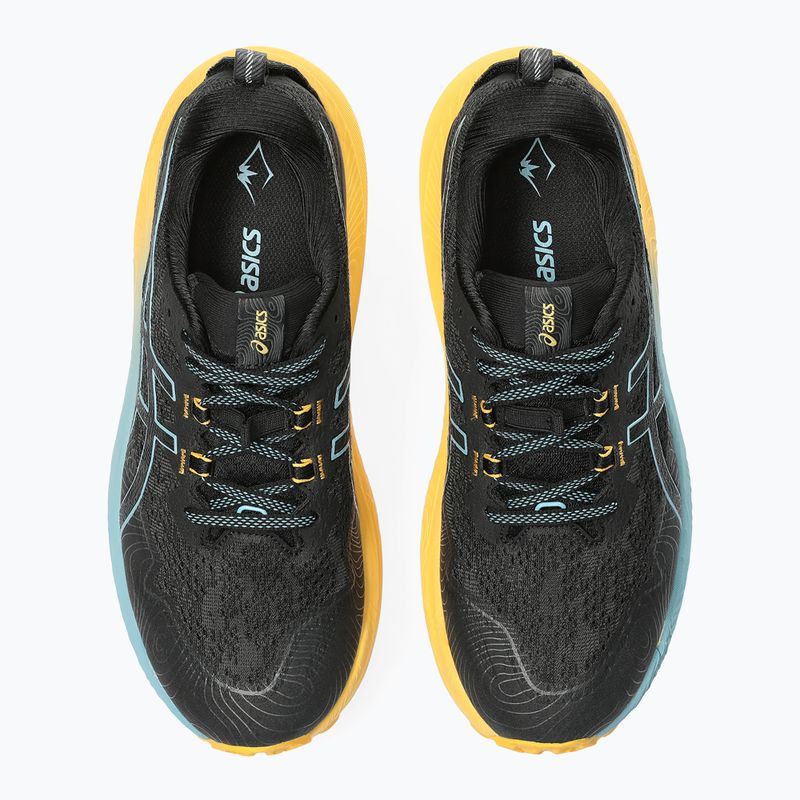 ASICS Trabuco Max 2 мъжки обувки за бягане черно/сиво синьо 12