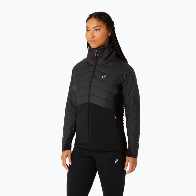 Зимно яке за бягане на ASICS за жени performance black 2