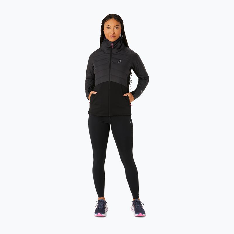 Зимно яке за бягане на ASICS за жени performance black 12
