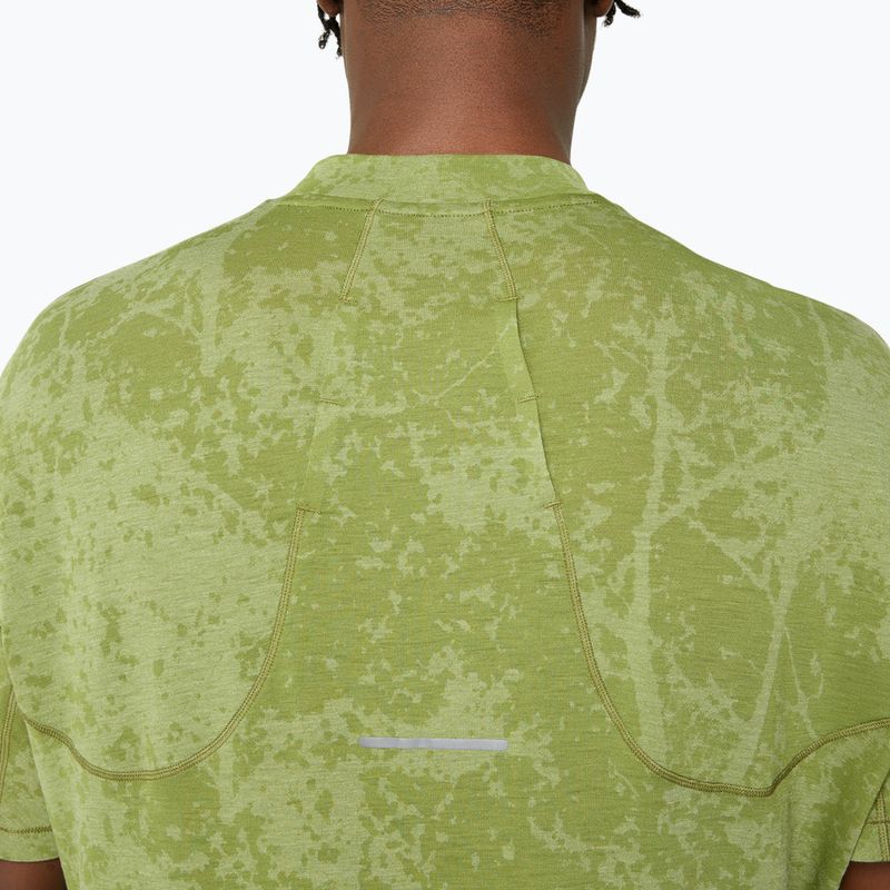 Мъжка тениска за бягане ASICS Metarun Pattern 1/2 ZIP cactus 6