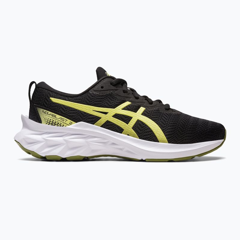Детски обувки за бягане ASICS Novablast 2 GS black/glow yellow 9