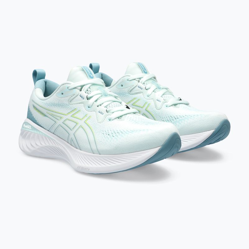ASICS Gel-Cumulus 25 дамски обувки за бягане успокояващо морско/жълто 11