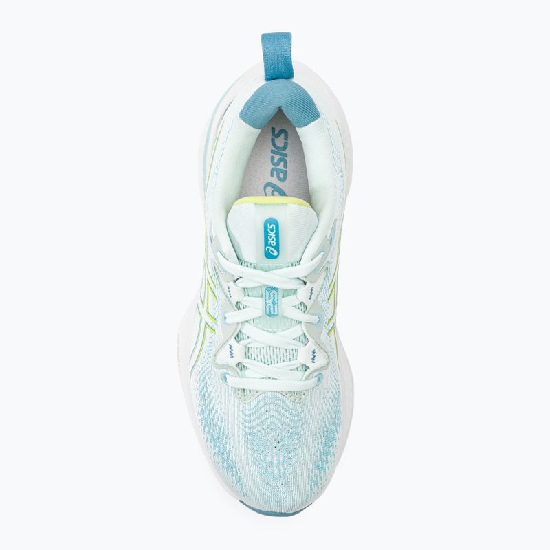 ASICS Gel-Cumulus 25 дамски обувки за бягане успокояващо морско/жълто 6