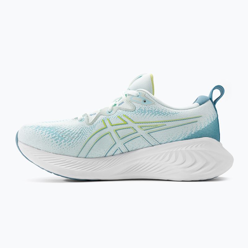 ASICS Gel-Cumulus 25 дамски обувки за бягане успокояващо морско/жълто 10