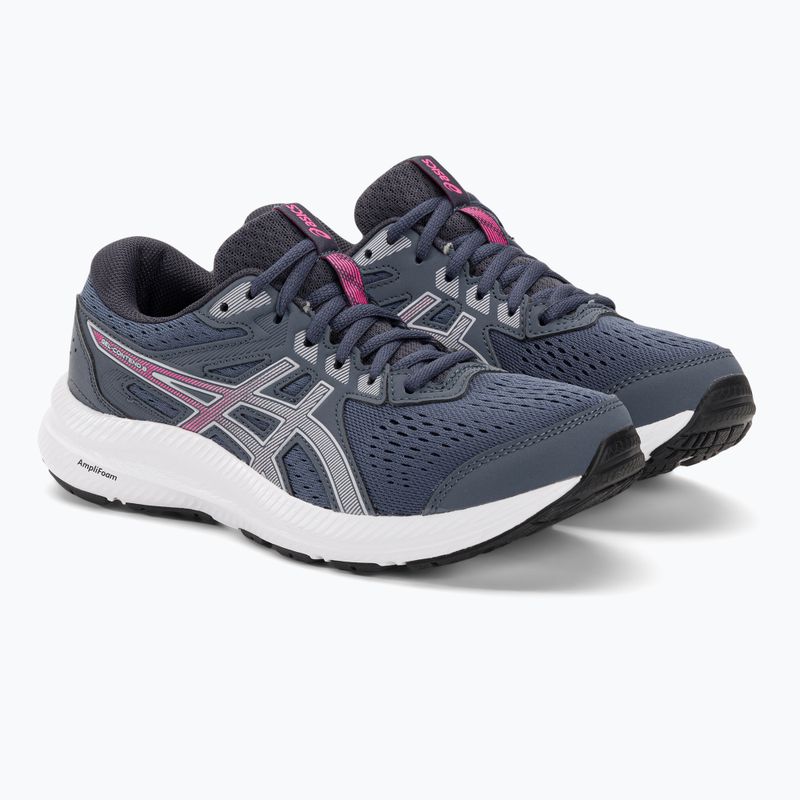 ASICS Gel-Contend 8 дамски обувки за бягане катран/лилав намек 4