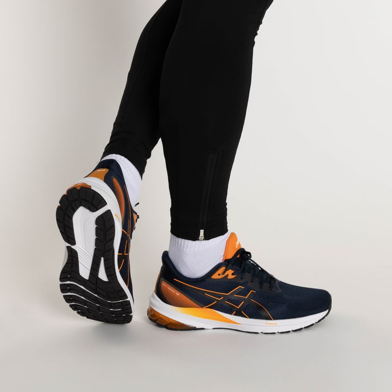 Мъжки обувки за бягане ASICS Gt-1000 12 френско синьо/ярко оранжево 2
