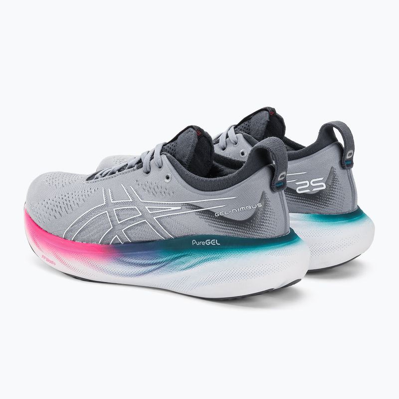 ASICS Gel-Nimbus 25 дамски обувки за бягане sheet rock/white 3