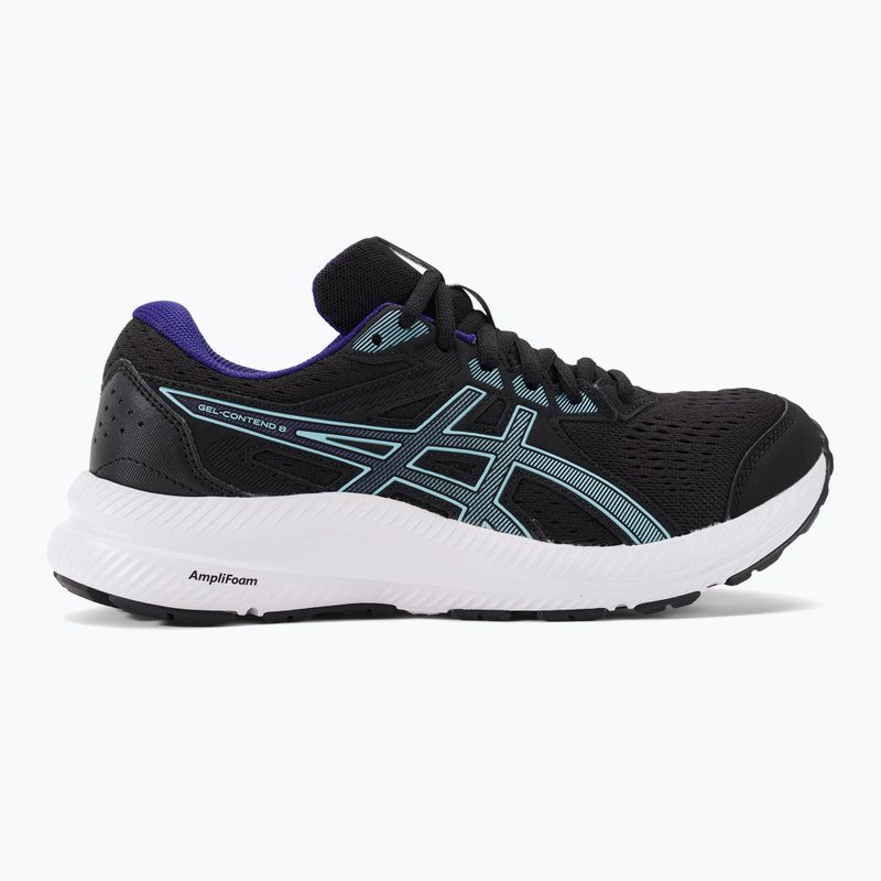 ASICS Gel-Contend 8 дамски обувки за бягане black/aquarium 2