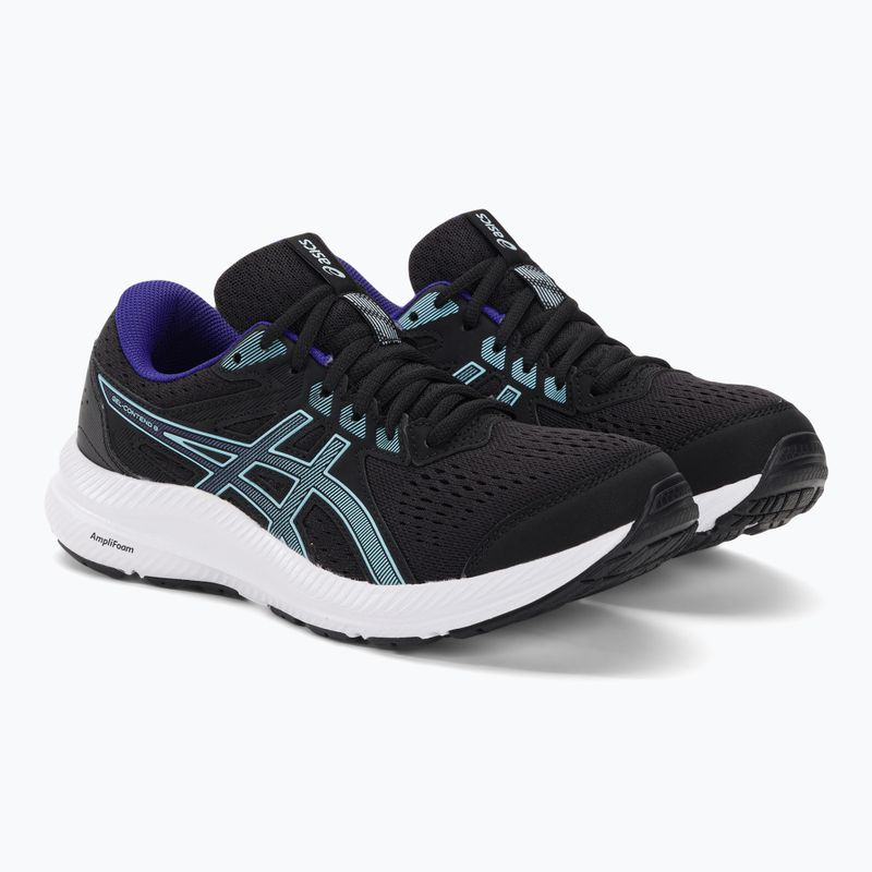 ASICS Gel-Contend 8 дамски обувки за бягане black/aquarium 4