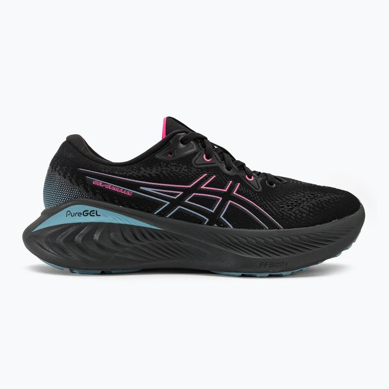 ASICS Gel-Cumulus 25 GTX дамски обувки за бягане черно/горещо розово 2