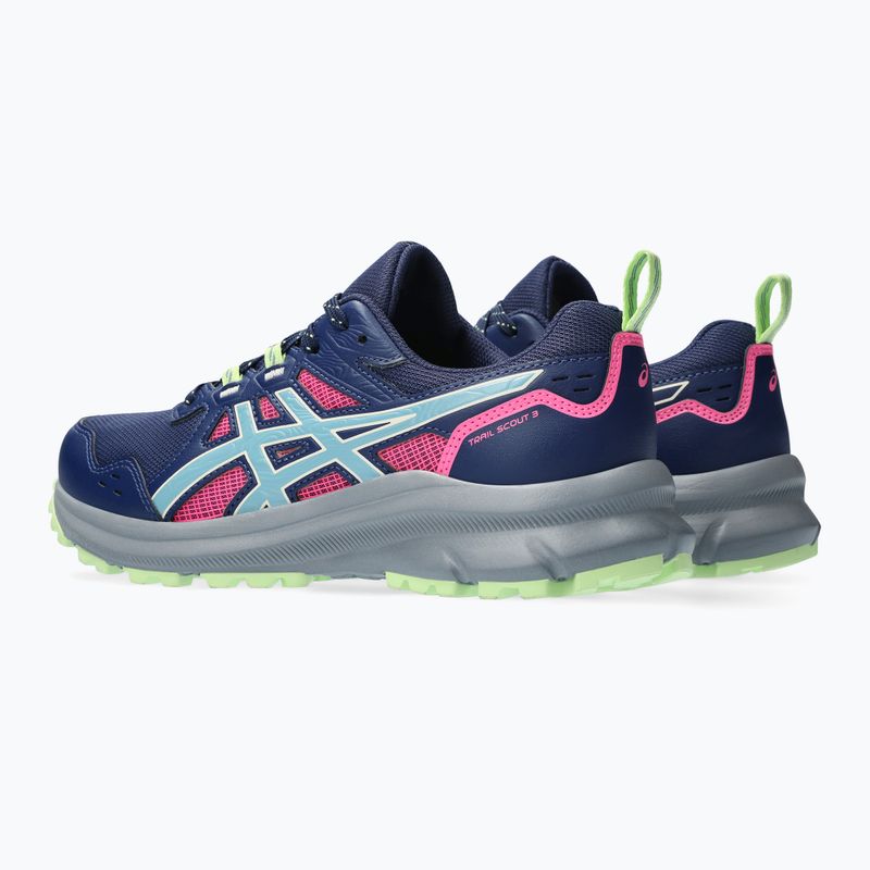 Дамски обувки за бягане ASICS Trail Scout 3 deep ocean/gris blue 14