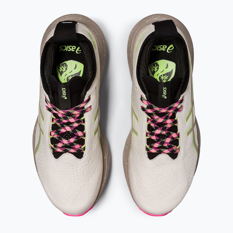 ASICS Gel-Nimbus 25 TR природна баня/лимонено зелено дамски обувки за бягане 9