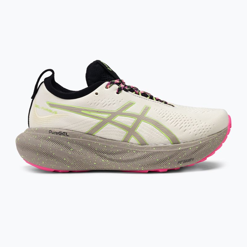 ASICS Gel-Nimbus 25 TR природна баня/лимонено зелено дамски обувки за бягане 2