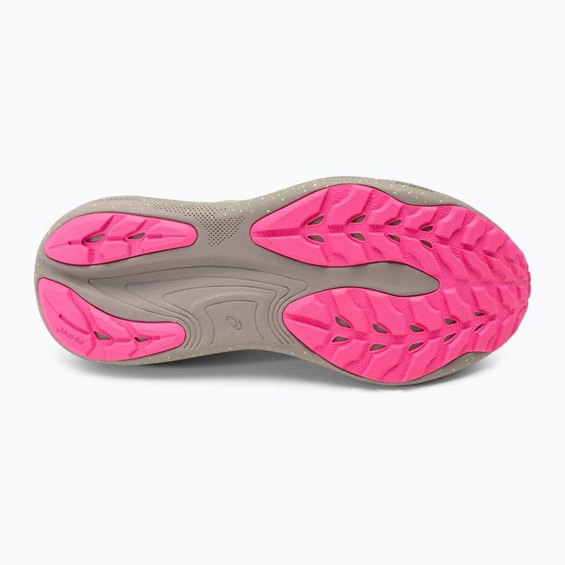 ASICS Gel-Nimbus 25 TR природна баня/лимонено зелено дамски обувки за бягане 5