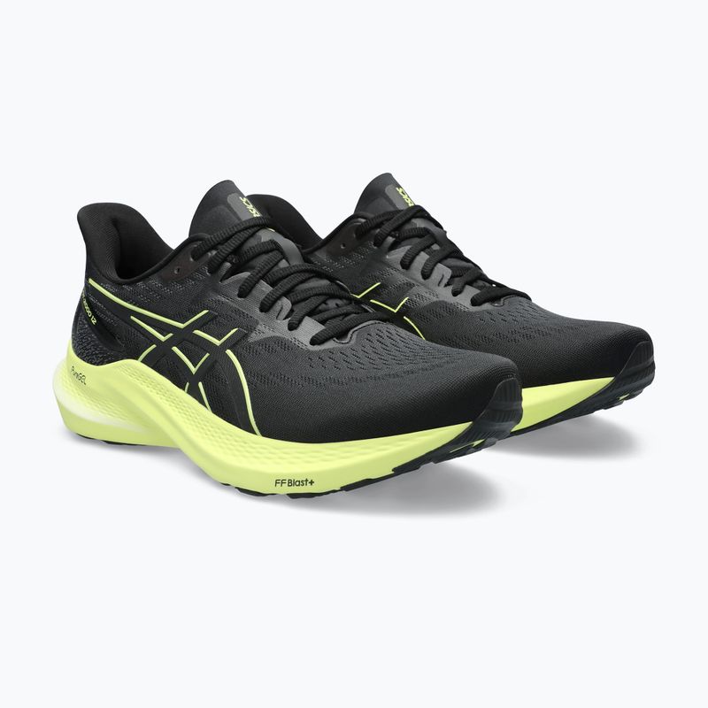 ASICS GT-2000 12 черни/жълти мъжки обувки за бягане 7