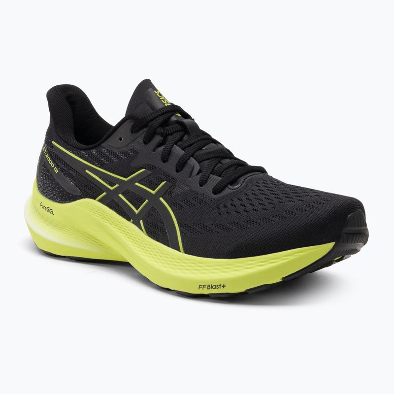 ASICS GT-2000 12 черни/жълти мъжки обувки за бягане