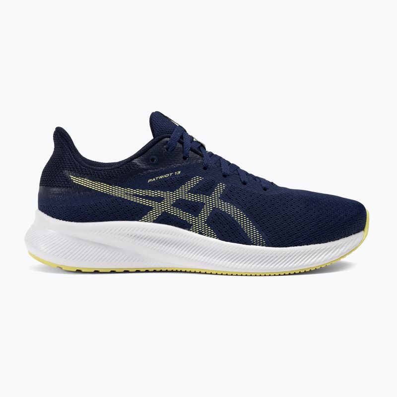 ASICS Patriot 13 мъжки обувки за бягане deep ocean/glow yellow 2