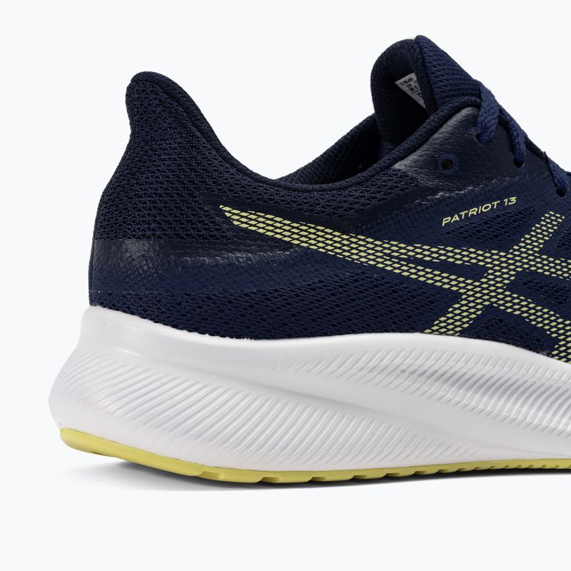 ASICS Patriot 13 мъжки обувки за бягане deep ocean/glow yellow 9
