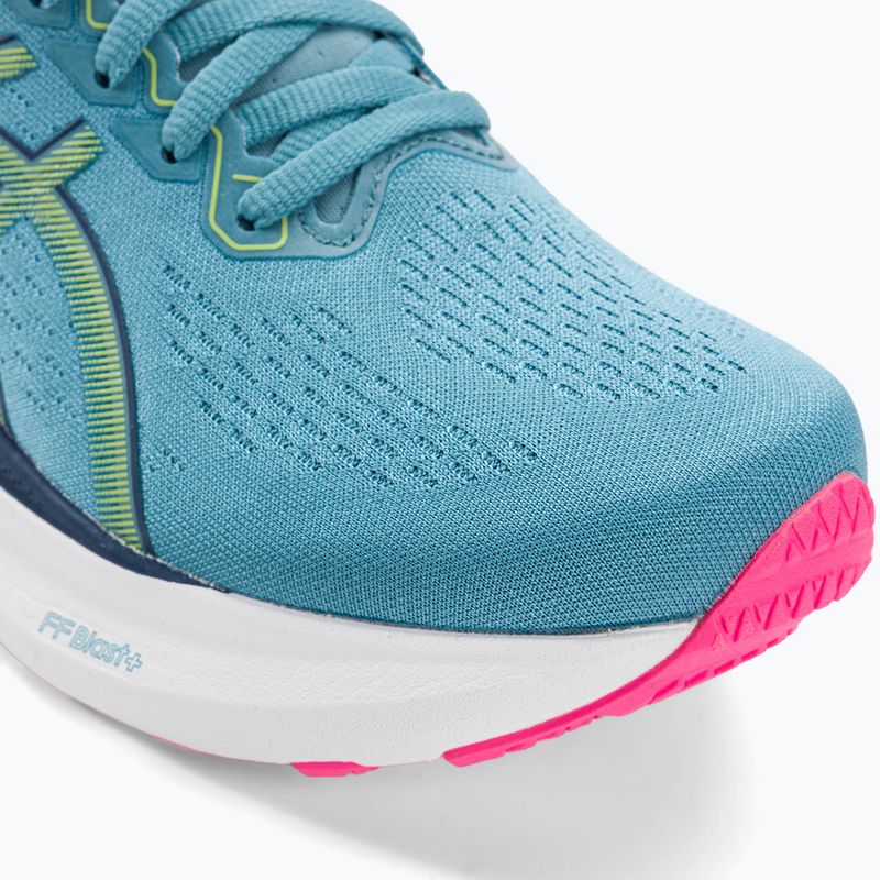 ASICS Gel-Kayano 30 дамски обувки за бягане gris blue/lime green 8