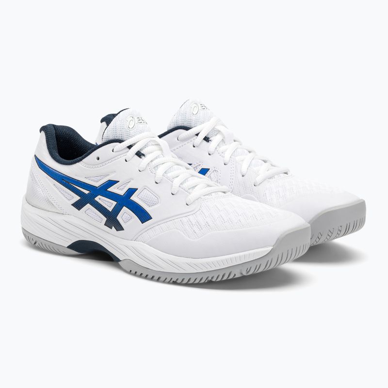 Мъжки обувки за скуош на ASICS Gel-Court Hunter 3 white / illusion blue 4