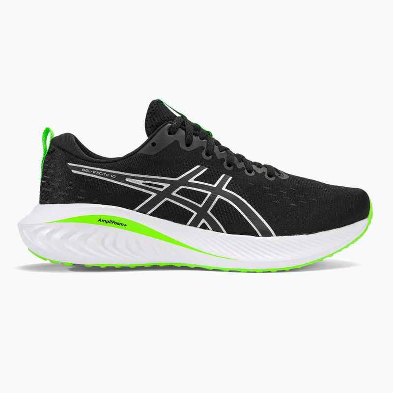 ASICS Gel-Excite 10 мъжки обувки за бягане черно/чисто сребро 2