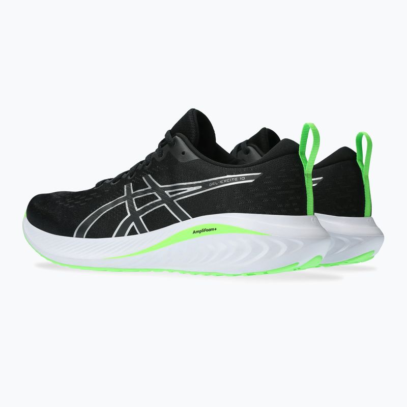 ASICS Gel-Excite 10 мъжки обувки за бягане черно/чисто сребро 14