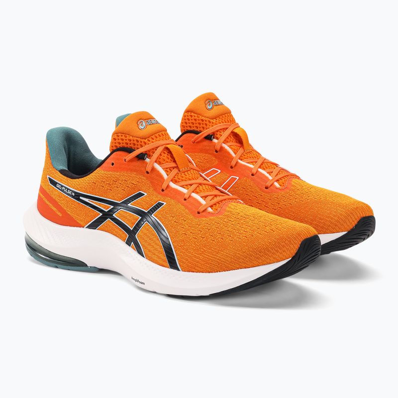 ASICS Gel-Pulse 14 мъжки обувки за бягане ярко оранжево/черно 4