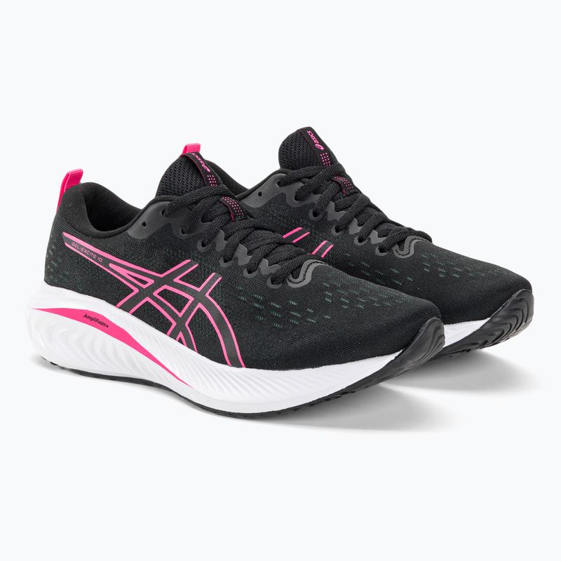ASICS Gel-Excite 10 дамски обувки за бягане черно/горещо розово 4