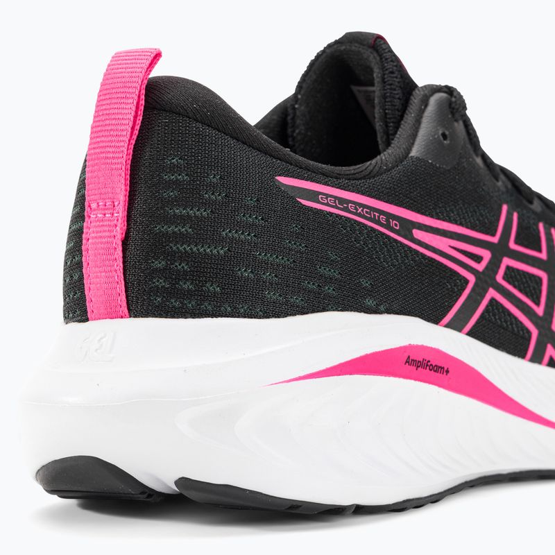 ASICS Gel-Excite 10 дамски обувки за бягане черно/горещо розово 9