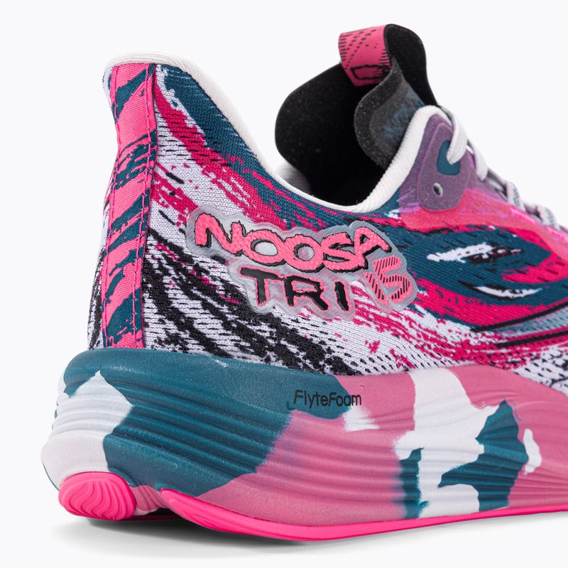 ASICS Noosa Tri 15 дамски обувки за бягане restful teal/hot pink 9