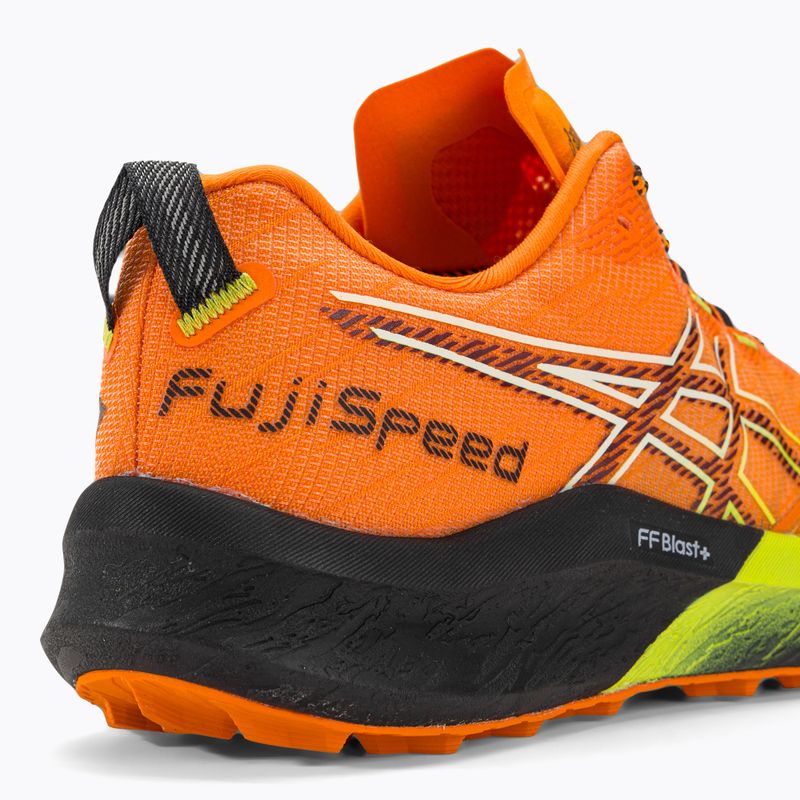 ASICS FUJISPEED 2 мъжки обувки за бягане ярко оранжево/антично червено 9