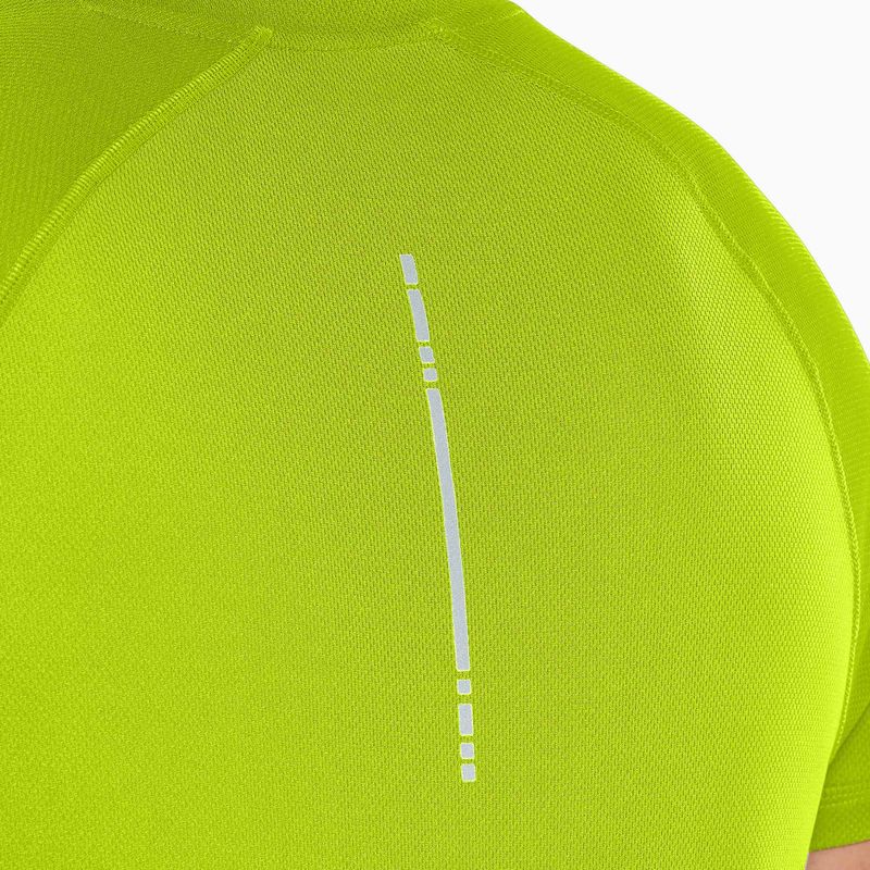 Мъжки ASICS Sport Run Top тениска за бягане lime zest 5