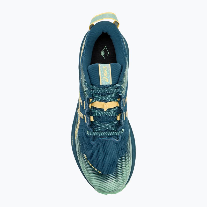 ASICS мъжки обувки за бягане Gel-Trabuco 12 magnetic blue/faded yellow 5