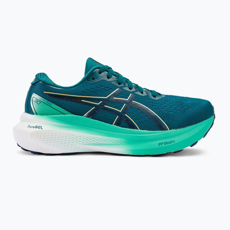 ASICS Gel-Kayano 30 дамски обувки за бягане rich teal/blue expanse 2