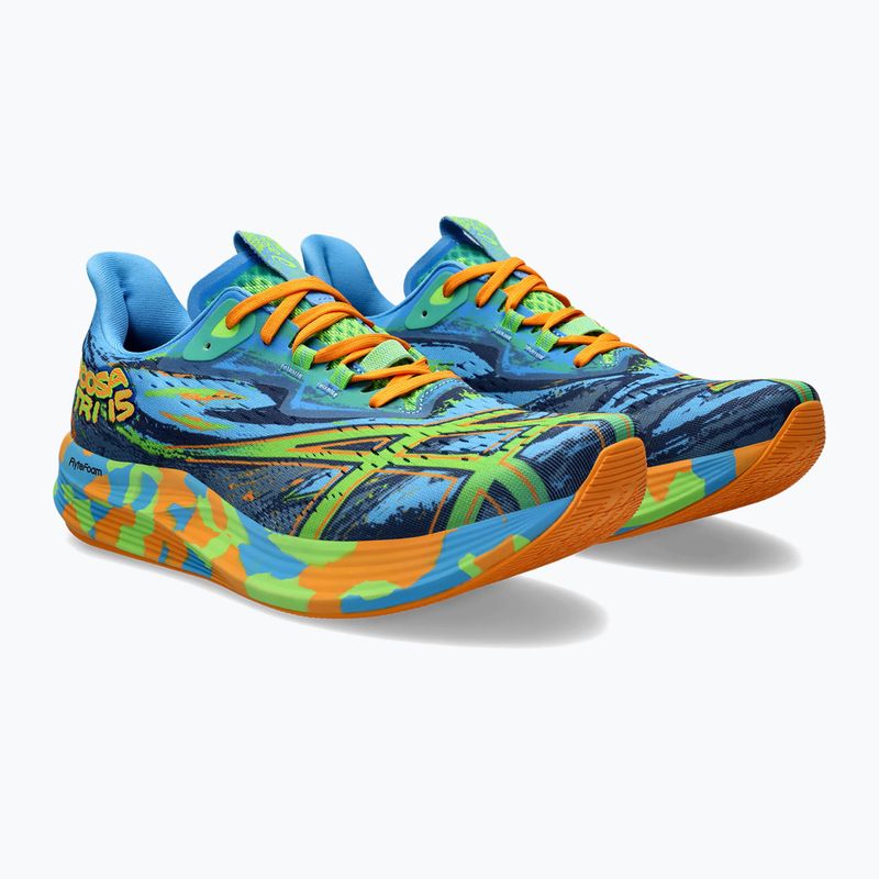 Мъжки ASICS Noosa Tri 15 watercape/electric lime обувки за бягане 10